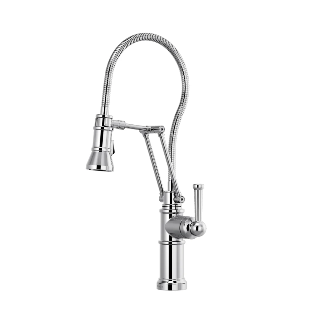 Artesso® Articulating Faucet With Finished Hose