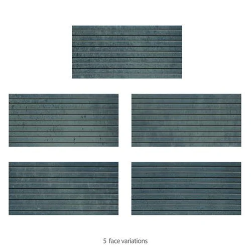 Capri Strata Indigo 6-7/8"x14" Porcelain F/W Tile