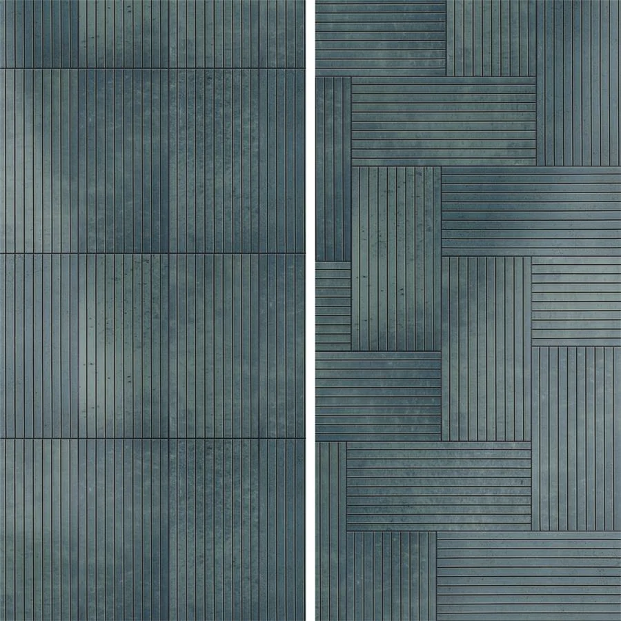 Capri Strata Indigo 6-7/8"x14" Porcelain F/W Tile