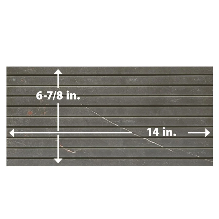 Istanbul Strata Night 6-7/8"x14" Porcelain F/W Tile