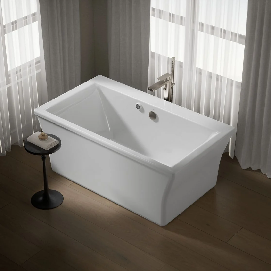Kohler Stargaze freestanding ergonomic bathtub