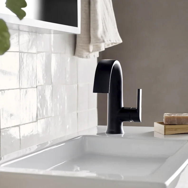 Moen Doux single hole faucet