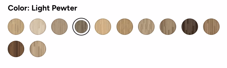 Fusion Design XL color choices