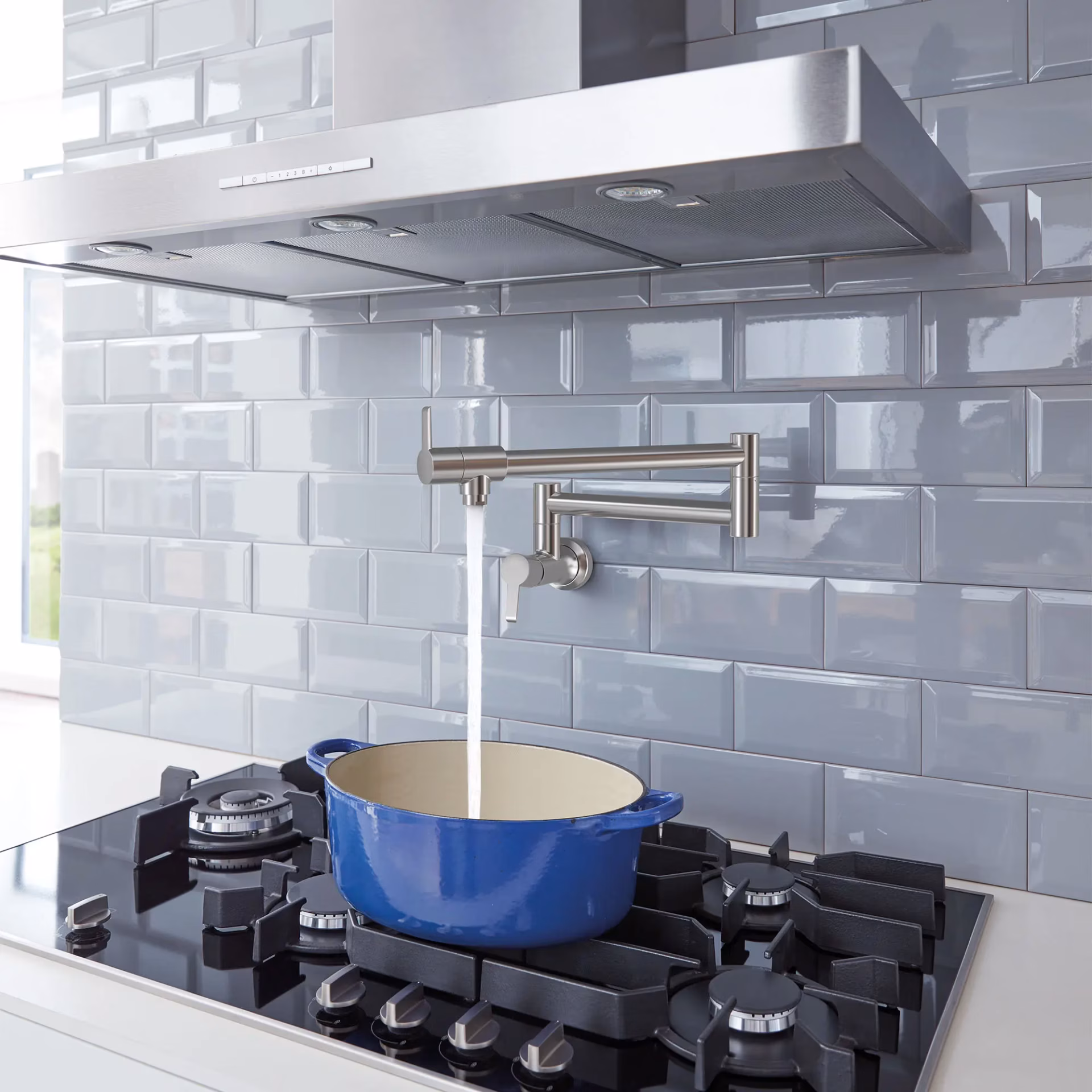 Grohe pot filler supersteel finish