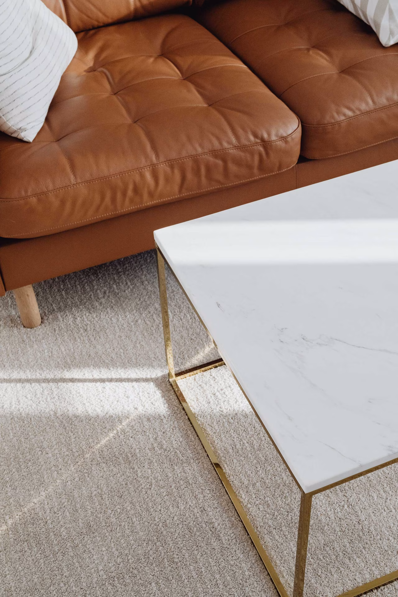 carpet in living room