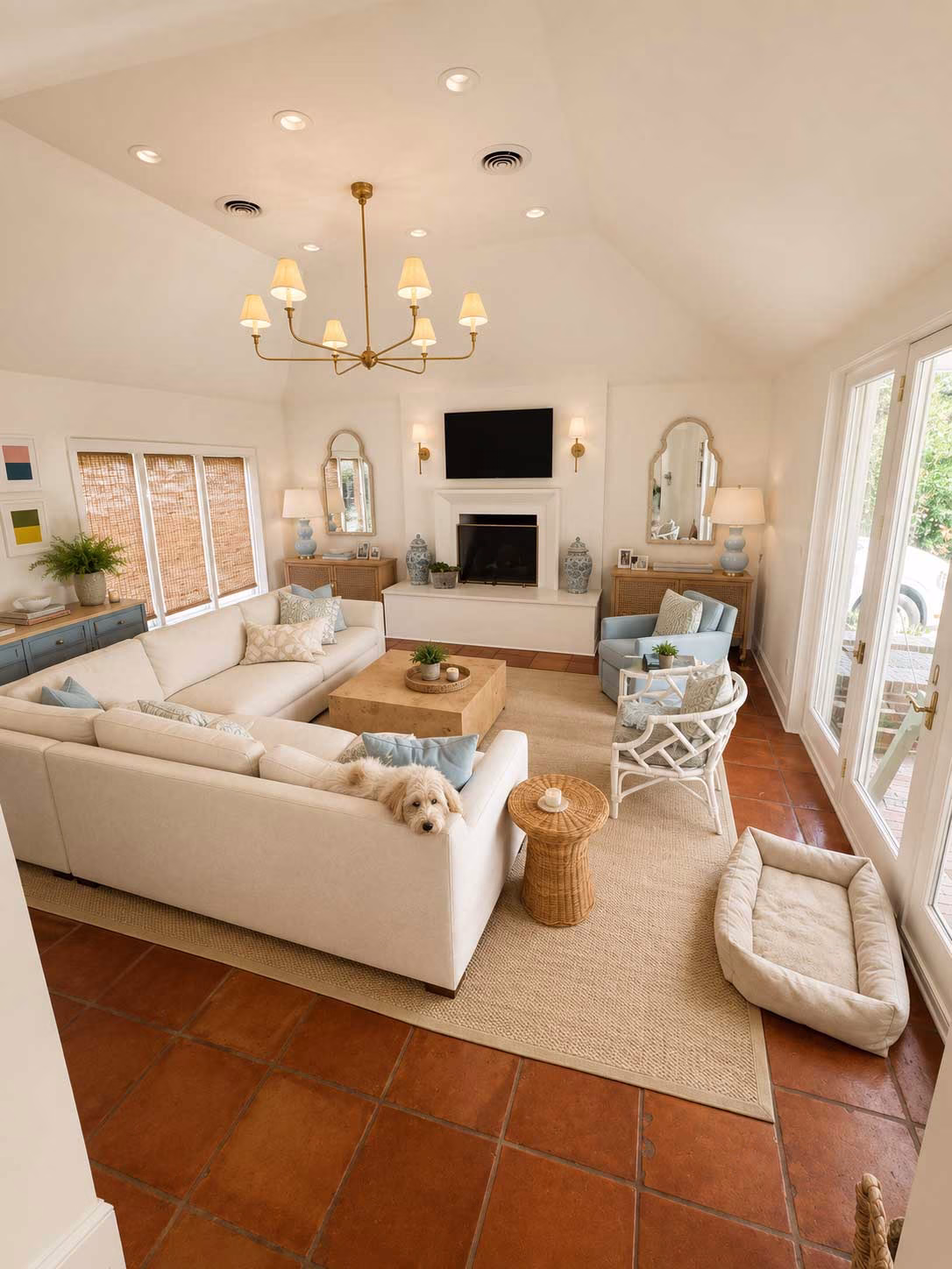 Family room remodel