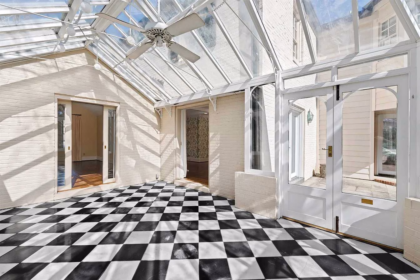 glass porch