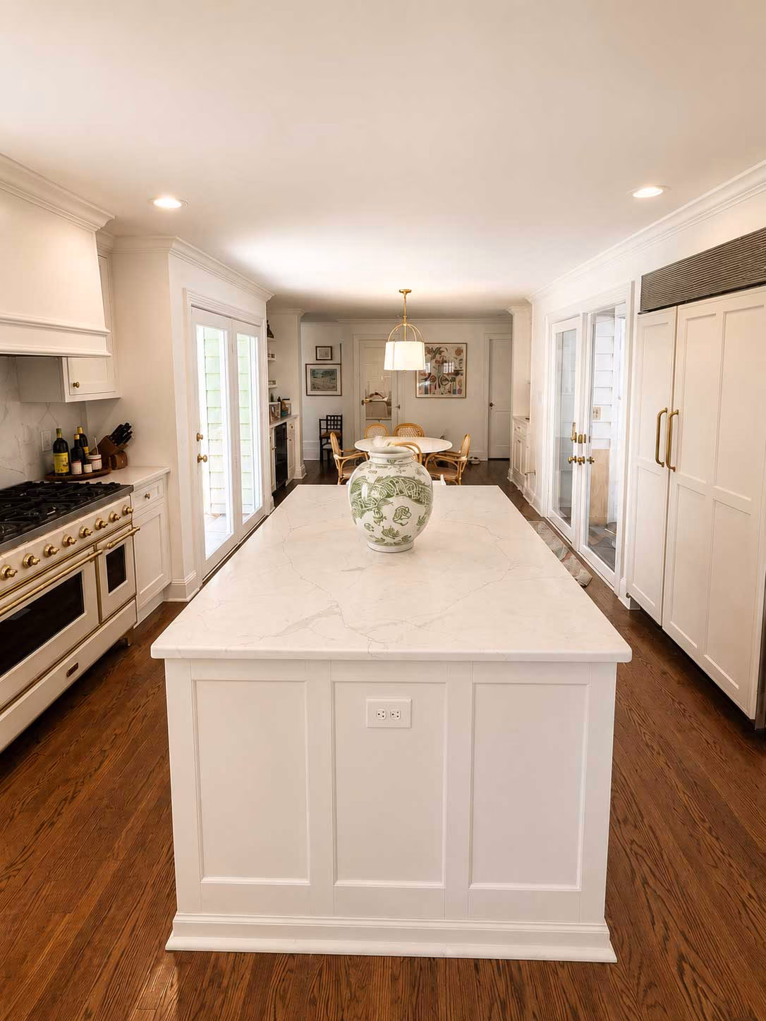 remodeled kitchen island